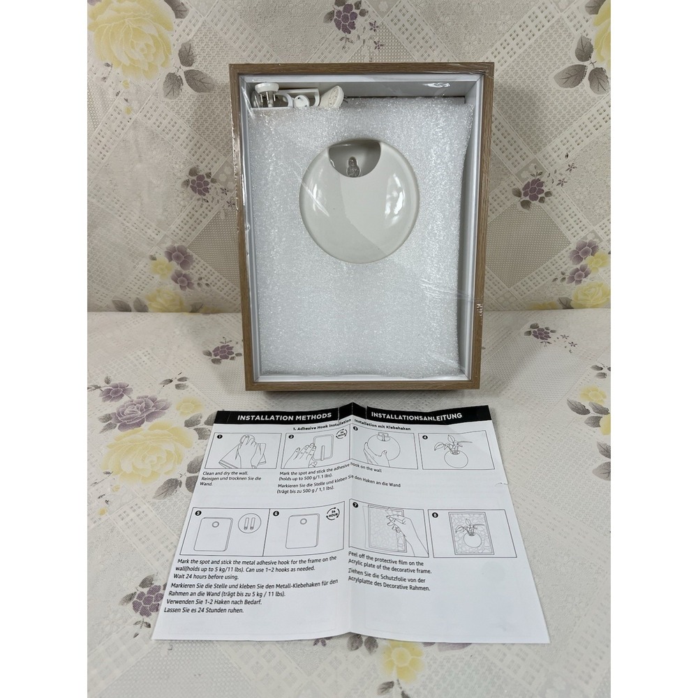 Picture‎ Frame With Base For Wall - Mounted Plant